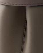 Prada Buckle Large Leather Handbag With Belt - Image 5